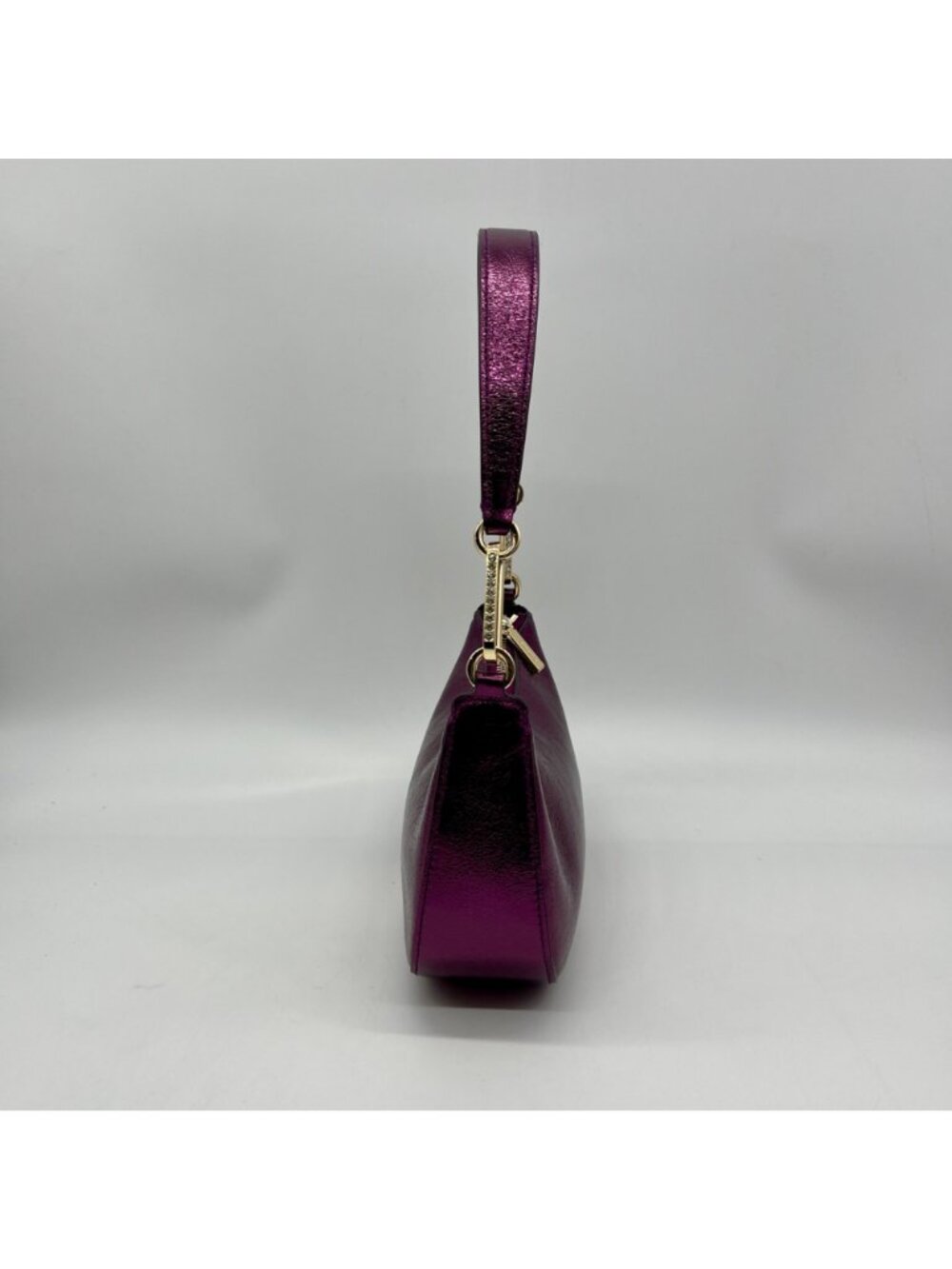 Kate Spade Purple Nine Metallic Shoulder Bag - Picture 3 of 11